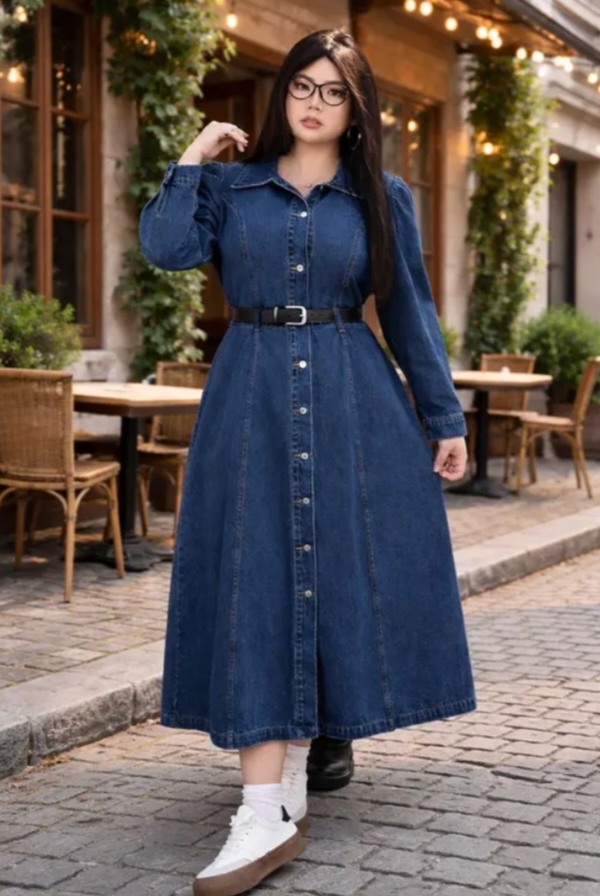 girl and women long dress