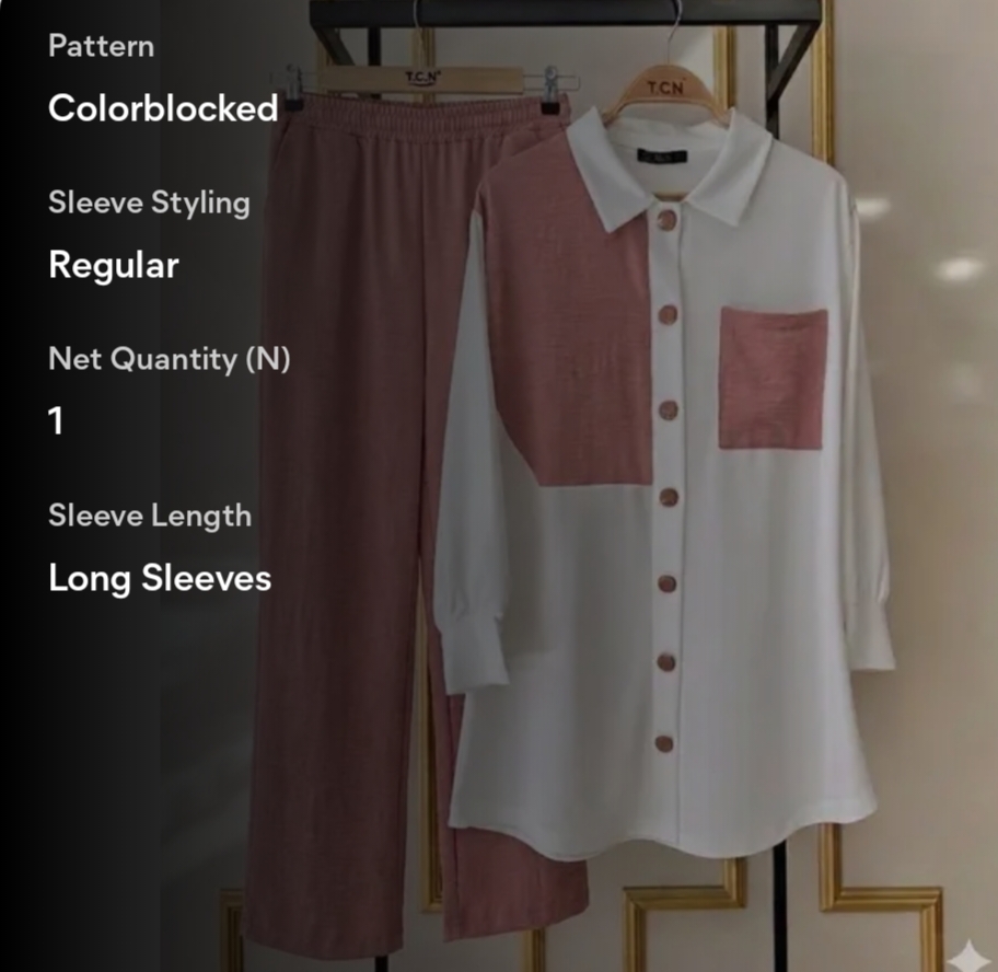 STYLISH COLORBLOCKED CO DRESS