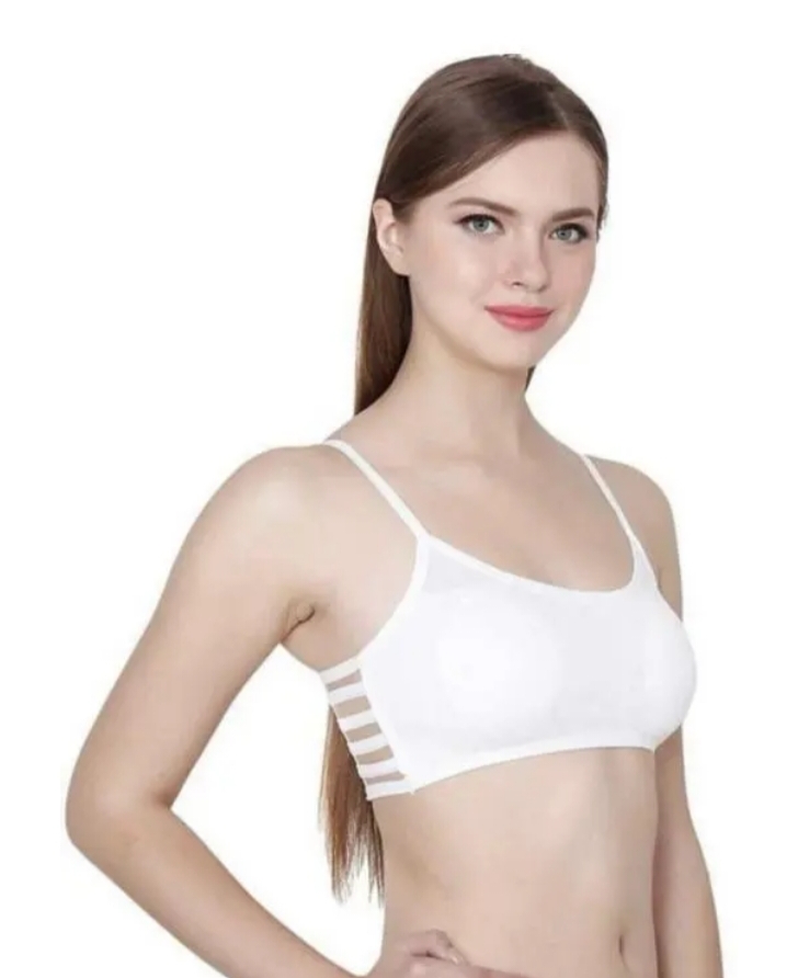 vinesh bra combo of two (black &white)  fully comfortable and amazing colour pack of 2