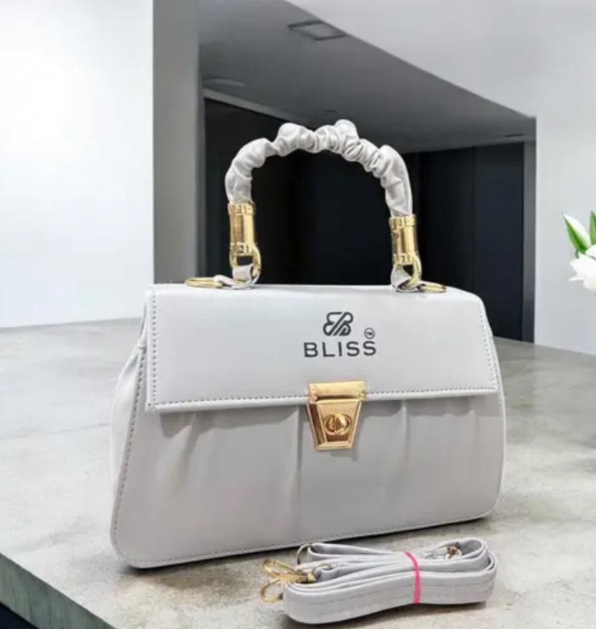 Graceful Stylish (Grey) Slingbags  Luxury High Quality PU Leather Women Shoulder Bag